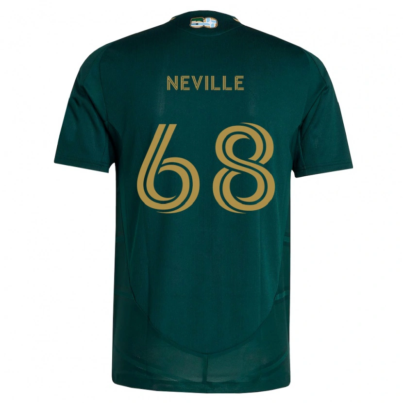 Danxen Men Harvey Neville #68 Dark Green Brown Home Jersey 2026/27 T-Shirt