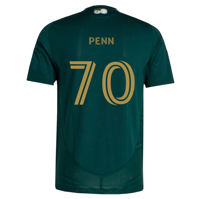 Danxen Men Josh Penn #70 Dark Green Brown Home Jersey 2026/27 T-Shirt