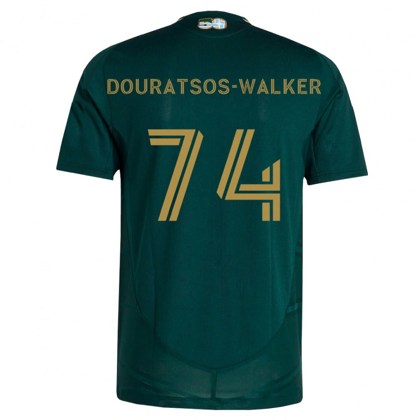 Danxen Men Elias Douratsos-Walker #74 Dark Green Brown Home Jersey 2026/27 T-Shirt