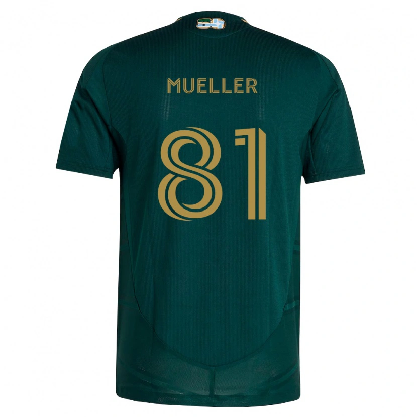 Danxen Men Henry Mueller #81 Dark Green Brown Home Jersey 2026/27 T-Shirt