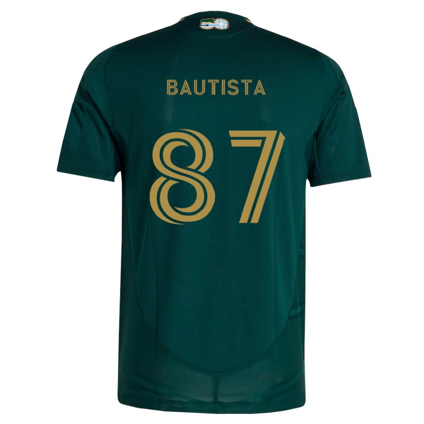 Danxen Men Ricardo Bautista #87 Dark Green Brown Home Jersey 2026/27 T-Shirt