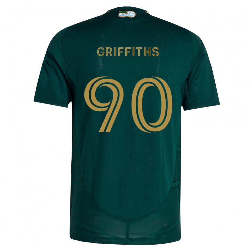 Danxen Men Reo Griffiths #90 Dark Green Brown Home Jersey 2026/27 T-Shirt