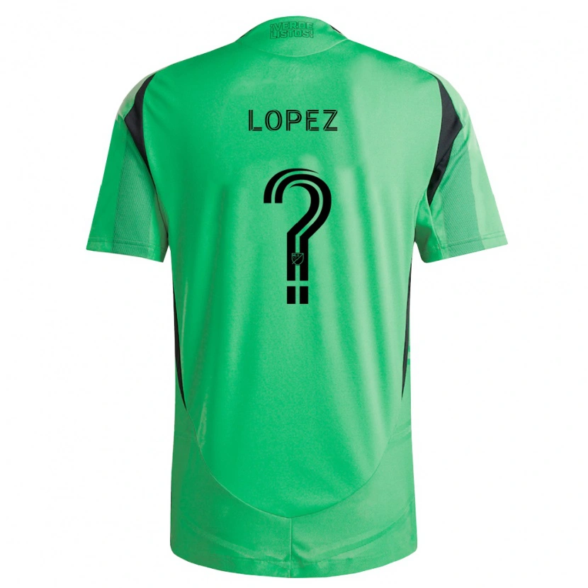 Danxen Men Eric López #0 Emerald Green Black Home Jersey 2026/27 T-Shirt