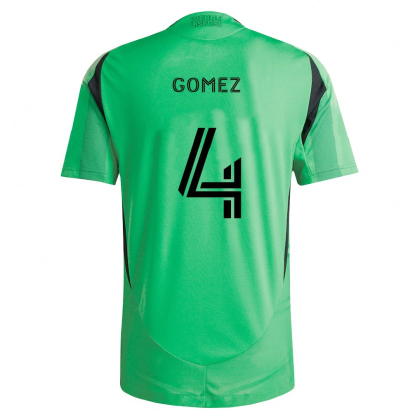 Danxen Men Antonio Gomez #4 Emerald Green Black Home Jersey 2026/27 T-Shirt