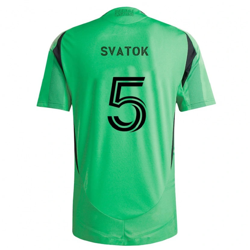 Danxen Men Oleksandr Svatok #5 Emerald Green Black Home Jersey 2026/27 T-Shirt