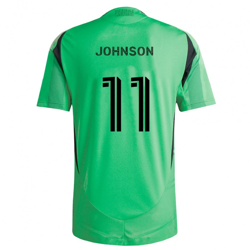Danxen Men Emmanuel Johnson #11 Emerald Green Black Home Jersey 2026/27 T-Shirt
