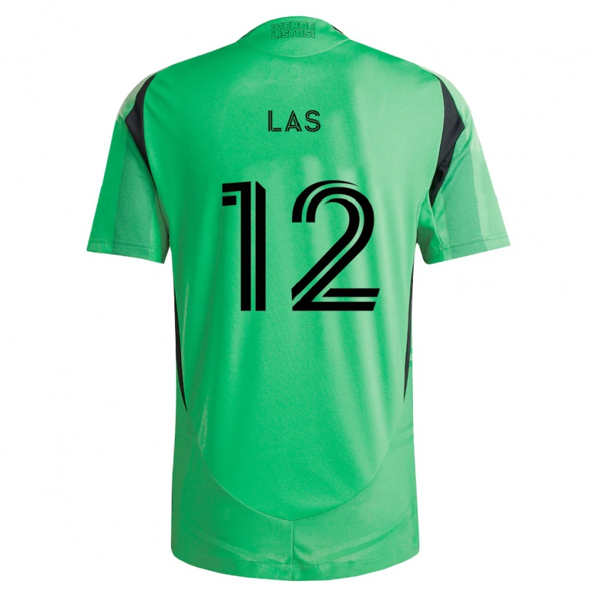 Danxen Men Damian Las #12 Emerald Green Black Home Jersey 2026/27 T-Shirt