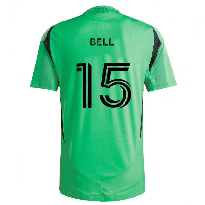 Danxen Men Jon Bell #15 Emerald Green Black Home Jersey 2026/27 T-Shirt