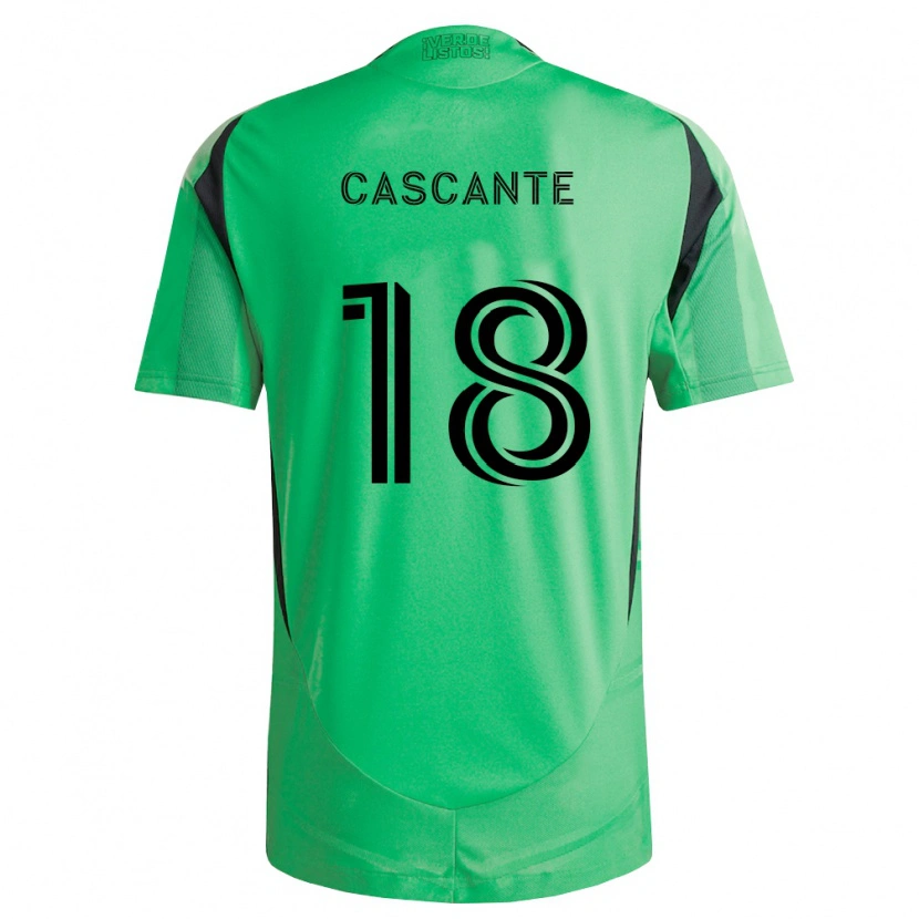 Danxen Men Julio Cascante #18 Emerald Green Black Home Jersey 2026/27 T-Shirt