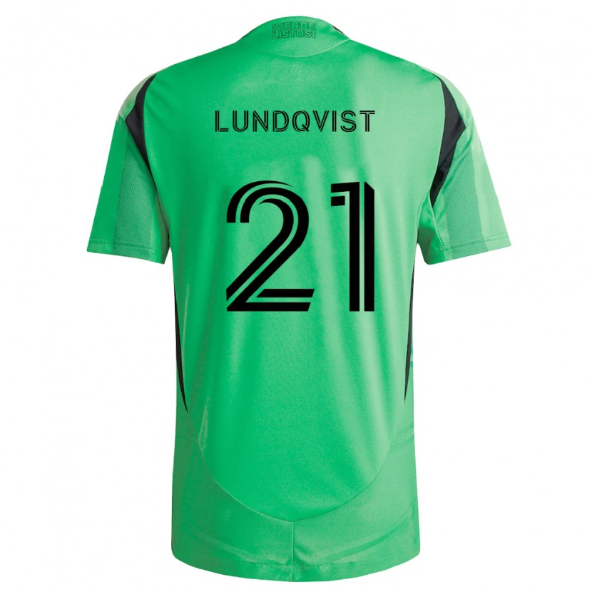 Danxen Men Adam Lundqvist #21 Emerald Green Black Home Jersey 2026/27 T-Shirt