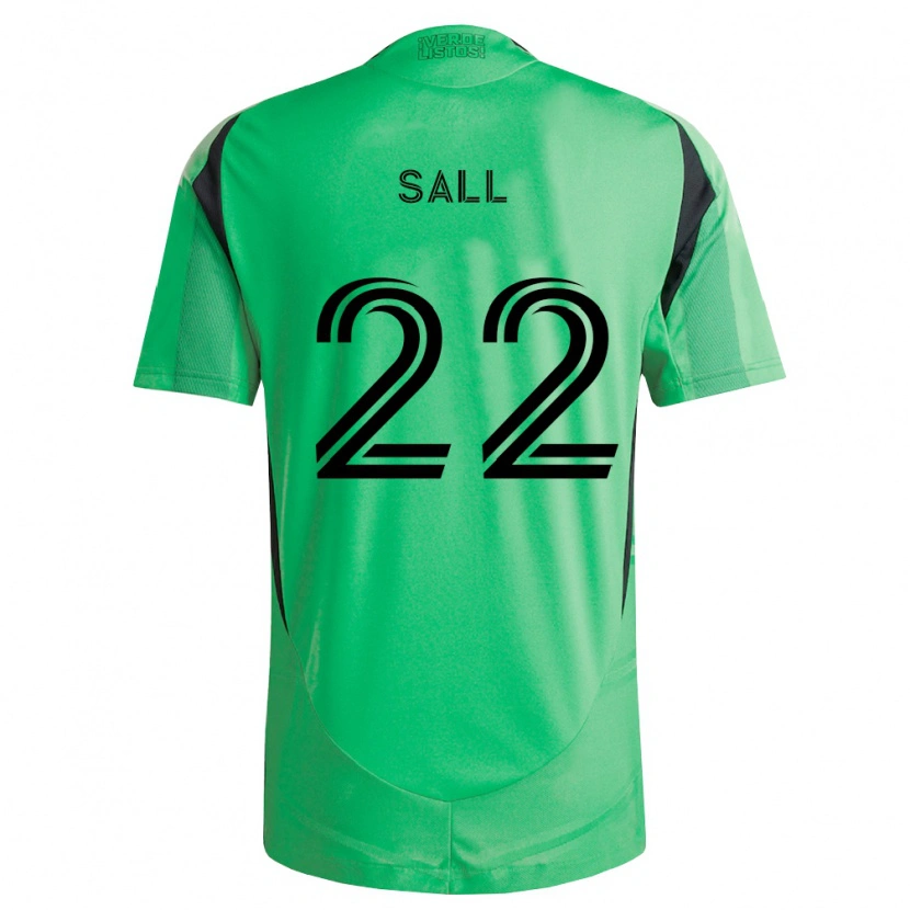 Danxen Men Ibrahima Sall #22 Emerald Green Black Home Jersey 2026/27 T-Shirt