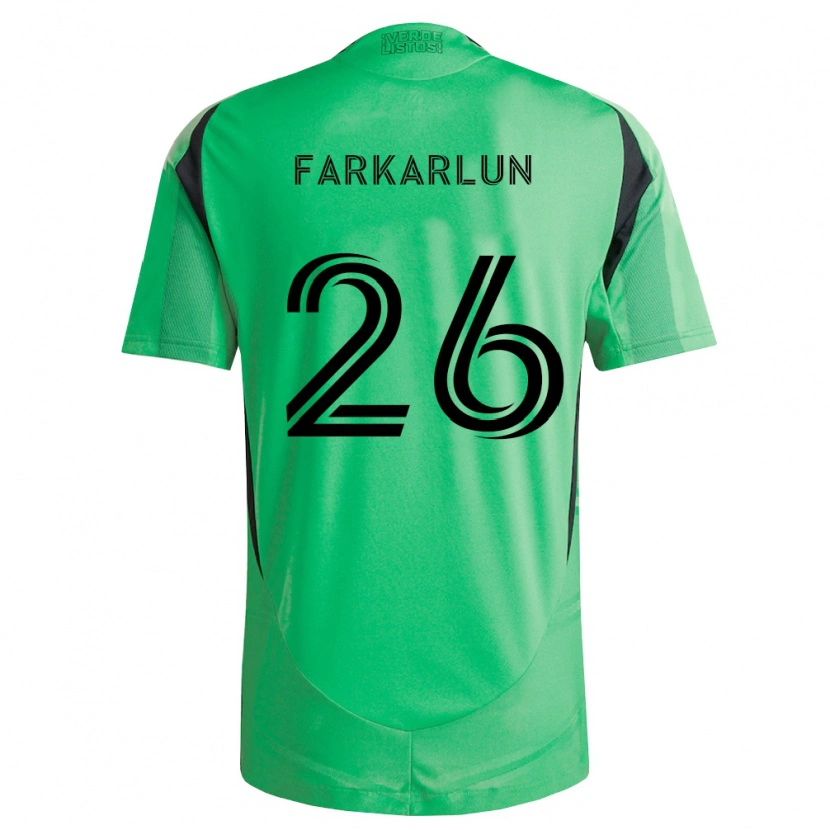 Danxen Men Jimmy Farkarlun #26 Emerald Green Black Home Jersey 2026/27 T-Shirt