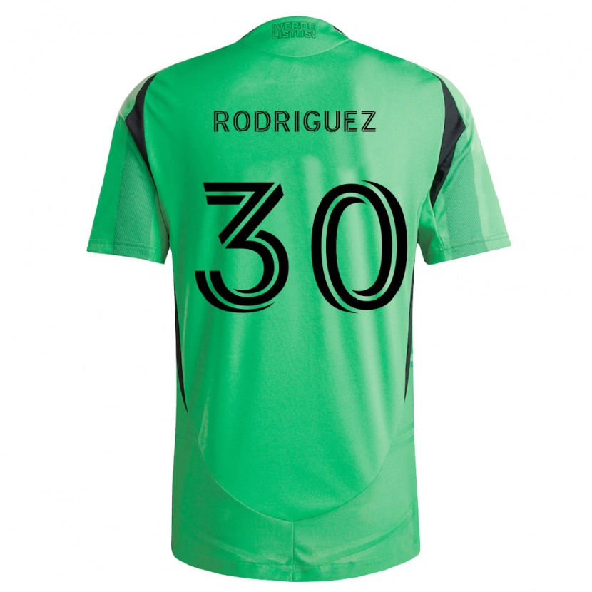Danxen Men Memo Rodríguez #30 Emerald Green Black Home Jersey 2026/27 T-Shirt
