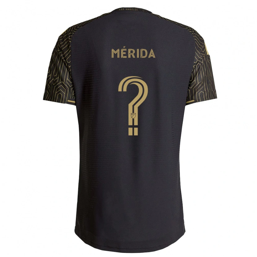 Danxen Men Ánthony Mérida #0 Brown Black Home Jersey 2026/27 T-Shirt