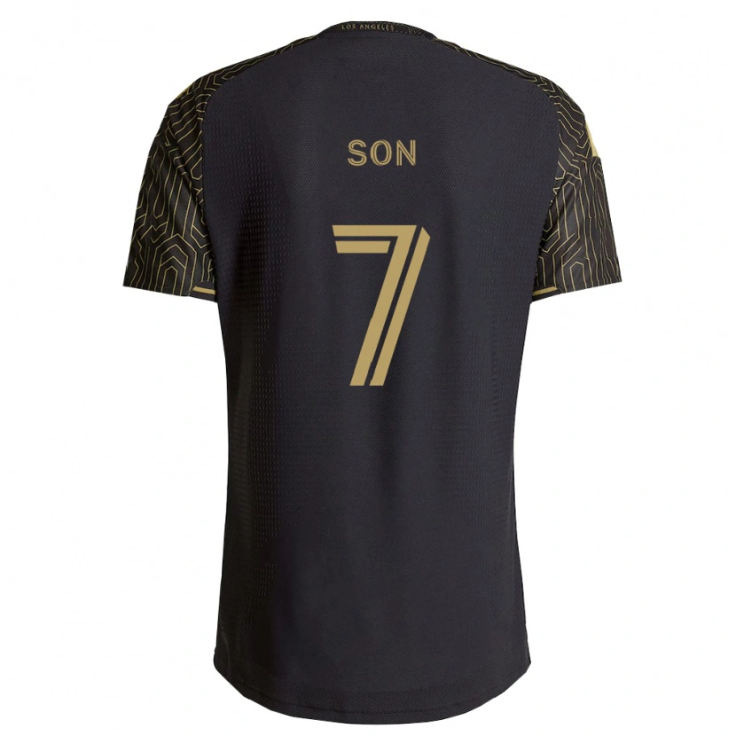 Danxen Men Heung-Min Son #7 Brown Black Home Jersey 2026/27 T-Shirt