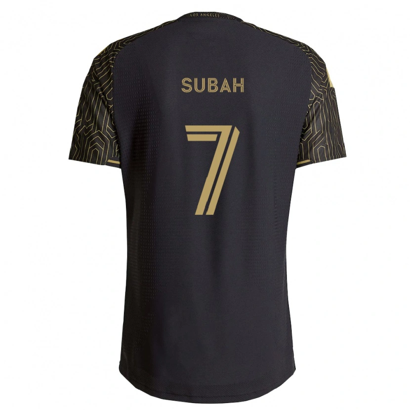 Danxen Men Yekeson Subah #7 Brown Black Home Jersey 2026/27 T-Shirt