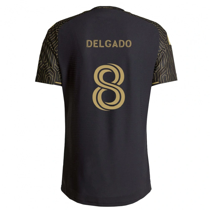 Danxen Men Mark Delgado #8 Brown Black Home Jersey 2026/27 T-Shirt