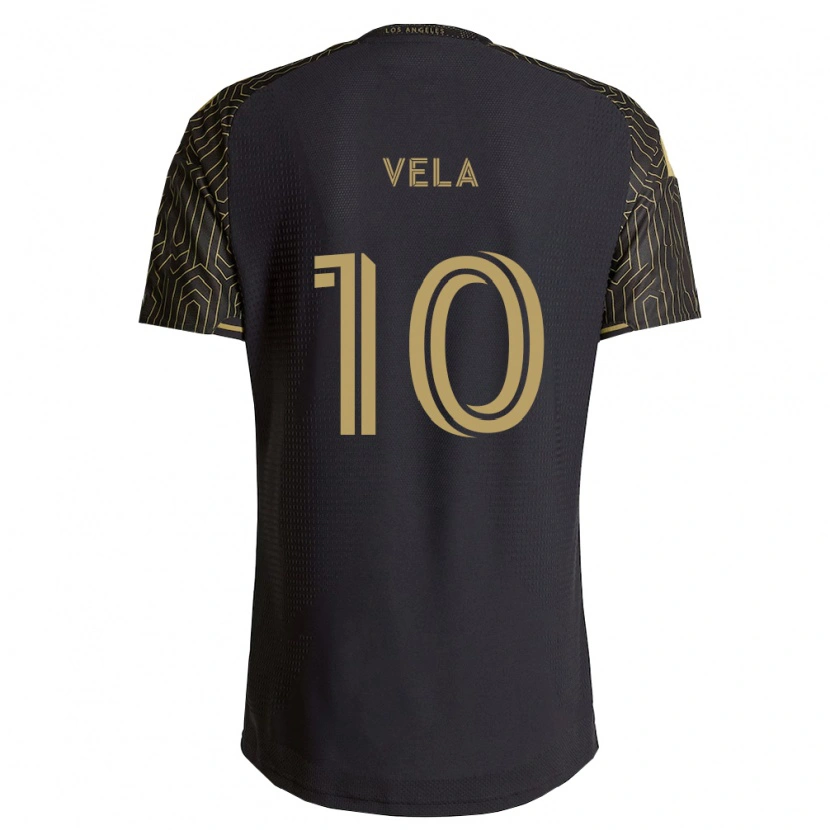 Danxen Men Carlos Vela #10 Brown Black Home Jersey 2026/27 T-Shirt
