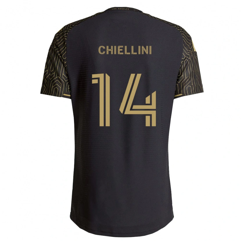 Danxen Men Giorgio Chiellini #14 Brown Black Home Jersey 2026/27 T-Shirt