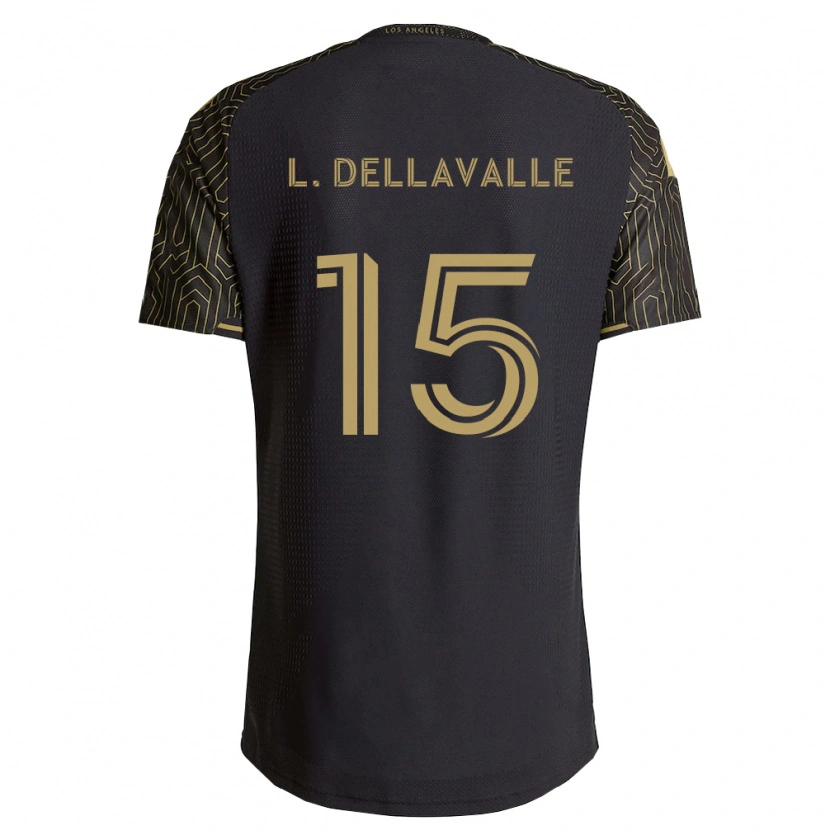 Danxen Men Lorenzo Dellavalle #15 Brown Black Home Jersey 2026/27 T-Shirt