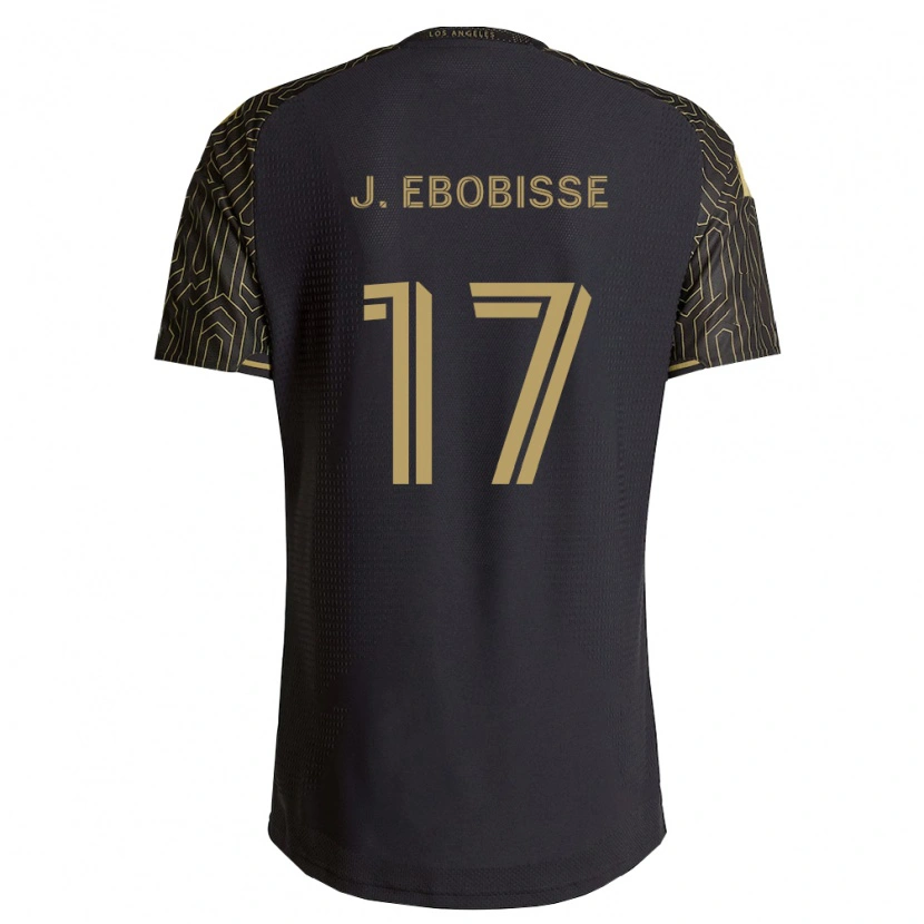 Danxen Men Jeremy Ebobisse #17 Brown Black Home Jersey 2026/27 T-Shirt