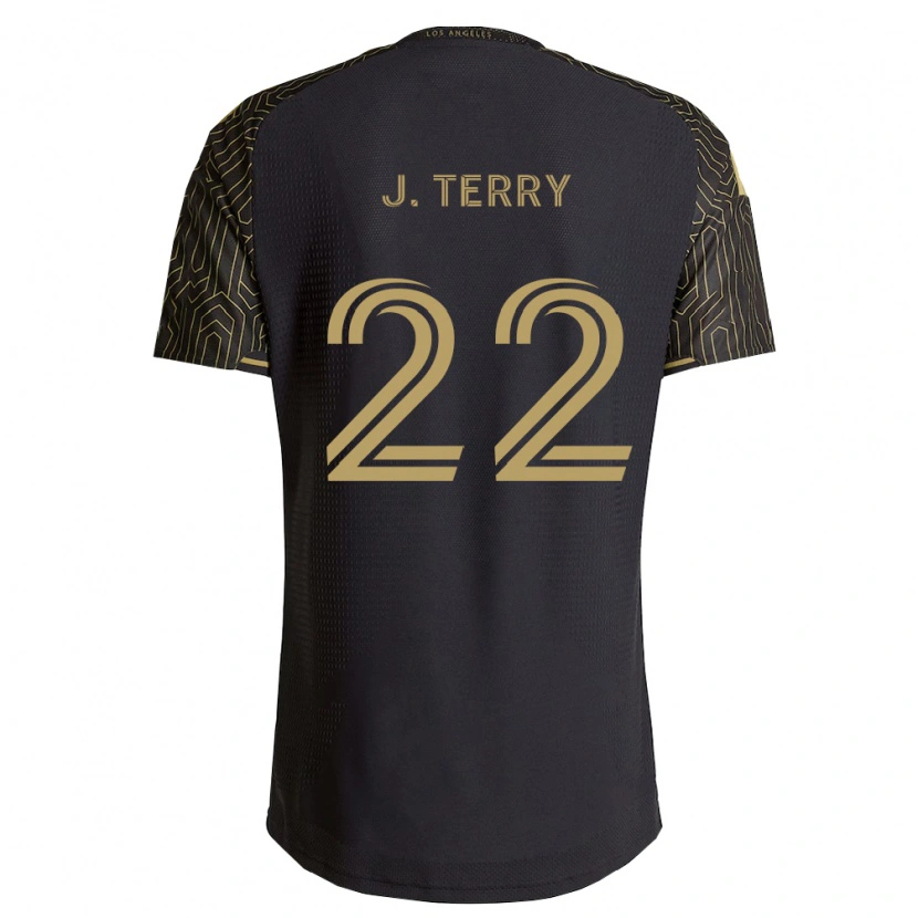 Danxen Men Jude Terry #22 Brown Black Home Jersey 2026/27 T-Shirt