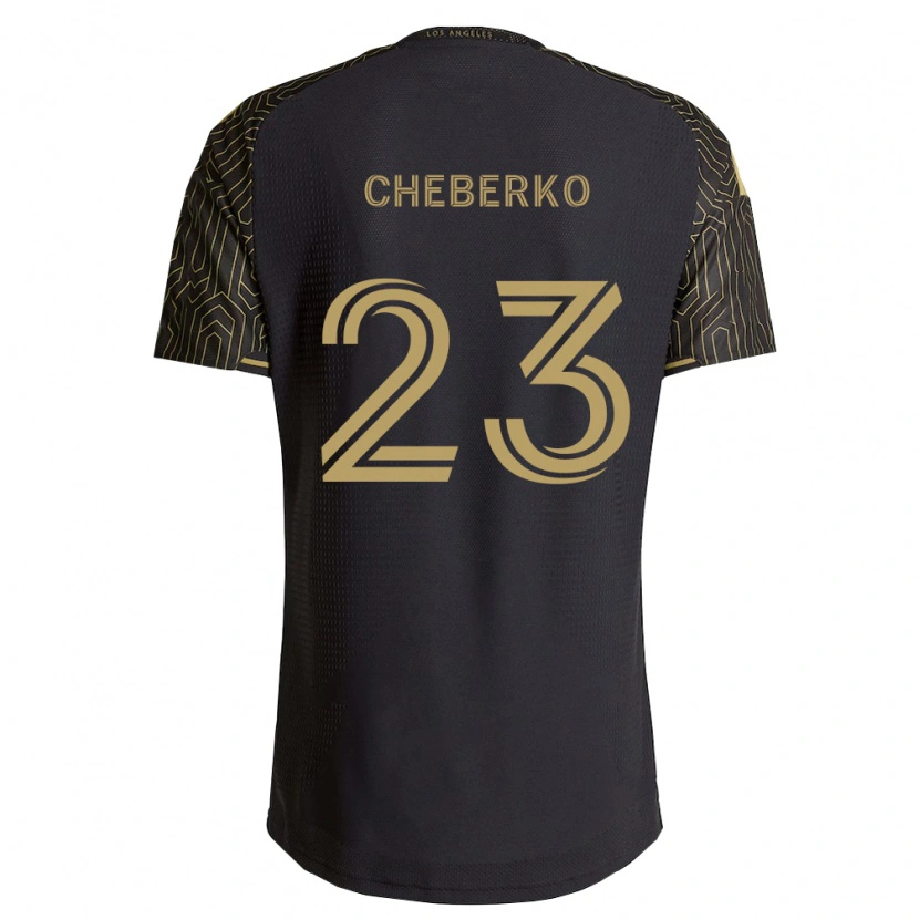 Danxen Men Yevgen Cheberko #23 Brown Black Home Jersey 2026/27 T-Shirt