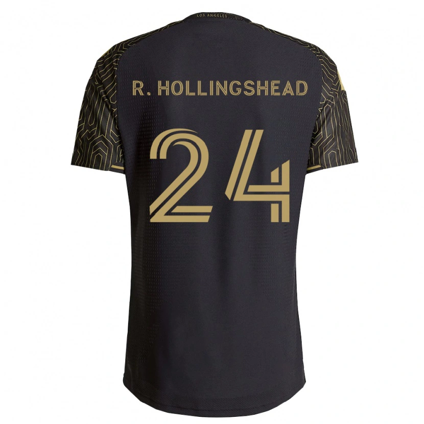 Danxen Men Ryan Hollingshead #24 Brown Black Home Jersey 2026/27 T-Shirt