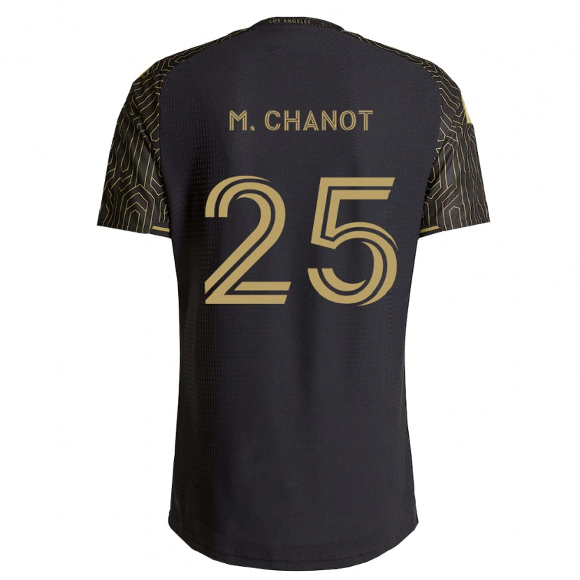 Danxen Men Maxime Chanot #25 Brown Black Home Jersey 2026/27 T-Shirt