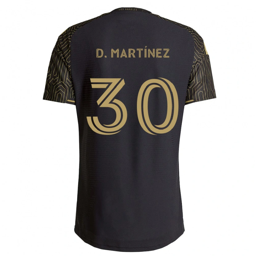 Danxen Men David Martínez #30 Brown Black Home Jersey 2026/27 T-Shirt