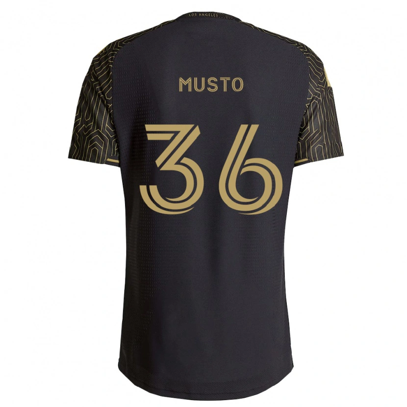 Danxen Men Tommy Musto #36 Brown Black Home Jersey 2026/27 T-Shirt