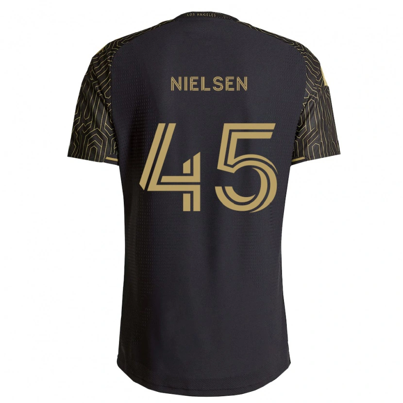 Danxen Men Kenny Nielsen #45 Brown Black Home Jersey 2026/27 T-Shirt
