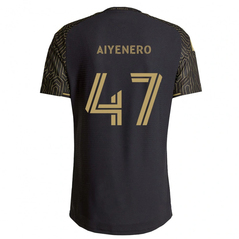 Danxen Men Marius Aiyenero #47 Brown Black Home Jersey 2026/27 T-Shirt
