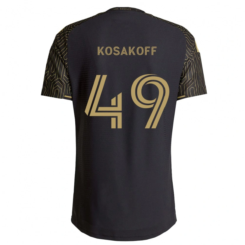 Danxen Men Charlie Kosakoff #49 Brown Black Home Jersey 2026/27 T-Shirt
