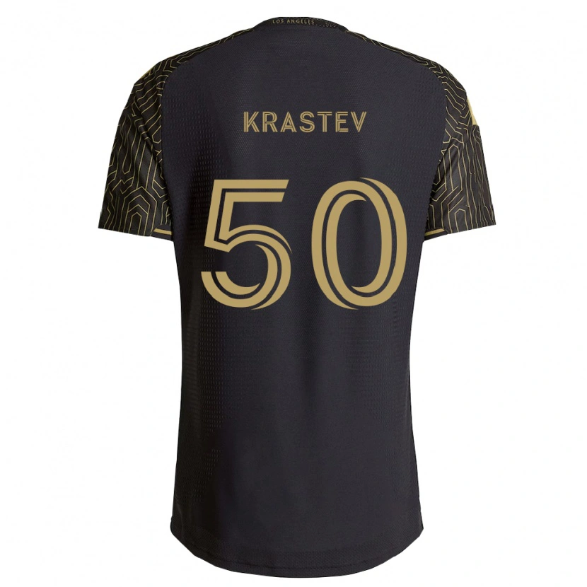 Danxen Men Filip Krastev #50 Brown Black Home Jersey 2026/27 T-Shirt