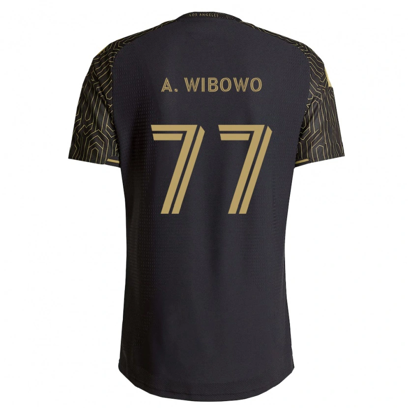 Danxen Men Adrian Wibowo #77 Brown Black Home Jersey 2026/27 T-Shirt