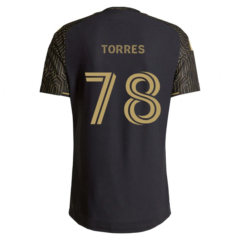Danxen Men Lisandro Torres #78 Brown Black Home Jersey 2026/27 T-Shirt