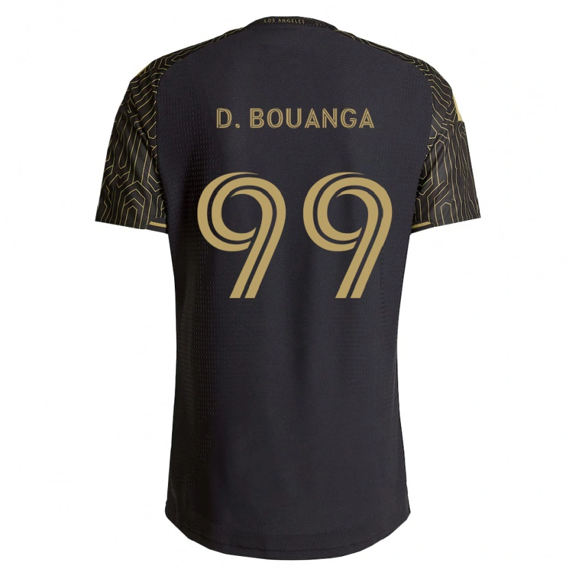 Danxen Men Denis Bouanga #99 Brown Black Home Jersey 2026/27 T-Shirt