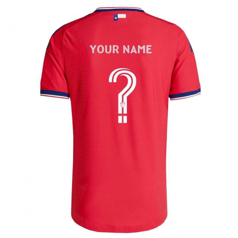 Danxen Men Your Name #0 Red Blue White Home Jersey 2026/27 T-Shirt