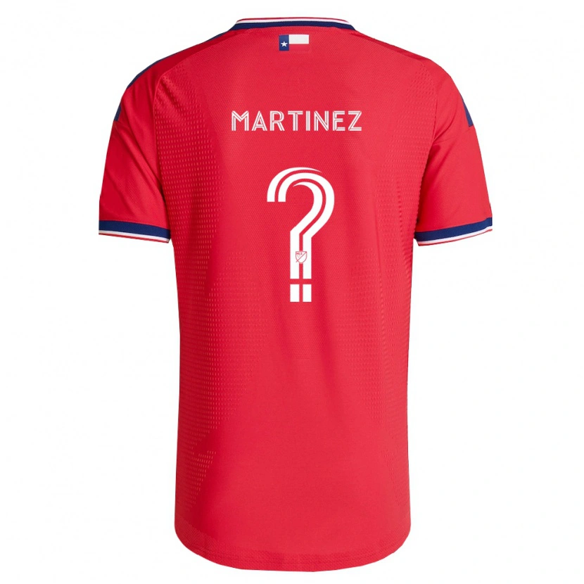 Danxen Men Jonathan Martinez #0 Red Blue White Home Jersey 2026/27 T-Shirt