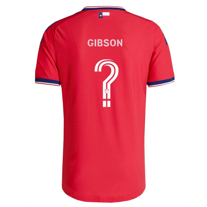Danxen Men Jonah Gibson #0 Red Blue White Home Jersey 2026/27 T-Shirt