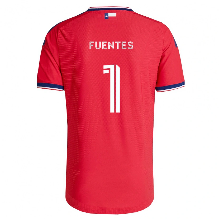 Danxen Men Eliezer Fuentes #1 Red Blue White Home Jersey 2026/27 T-Shirt