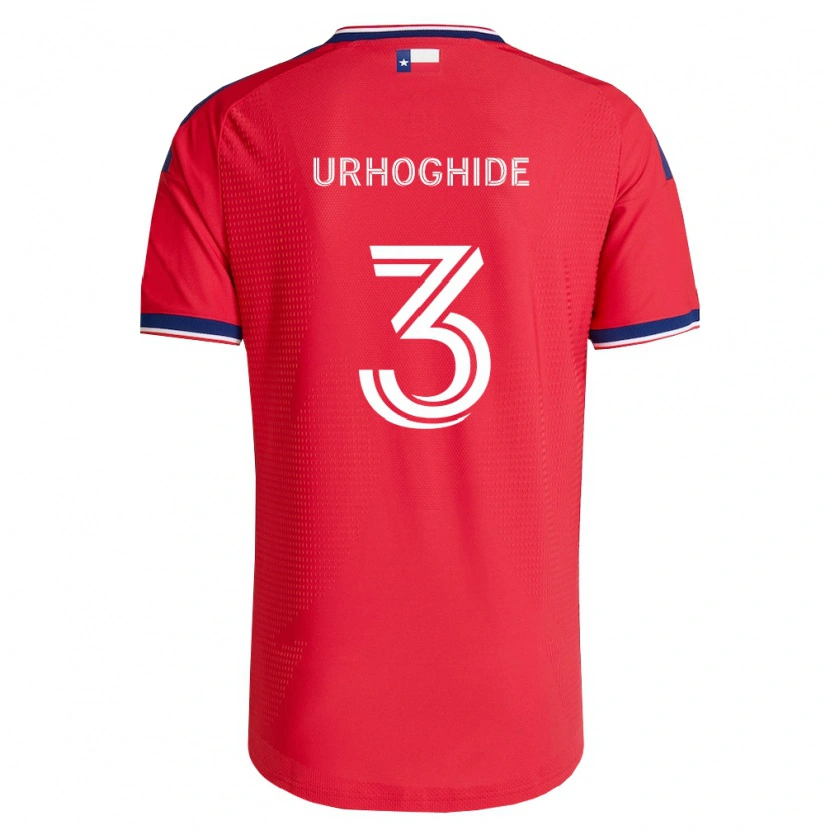 Danxen Men Osaze Urhoghide #3 Red Blue White Home Jersey 2026/27 T-Shirt