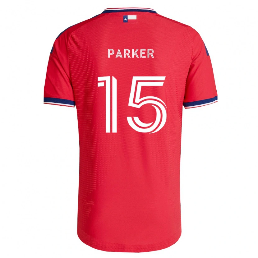 Danxen Men Isaiah Parker #15 Red Blue White Home Jersey 2026/27 T-Shirt