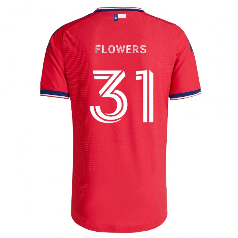 Danxen Men Benji Flowers #31 Red Blue White Home Jersey 2026/27 T-Shirt