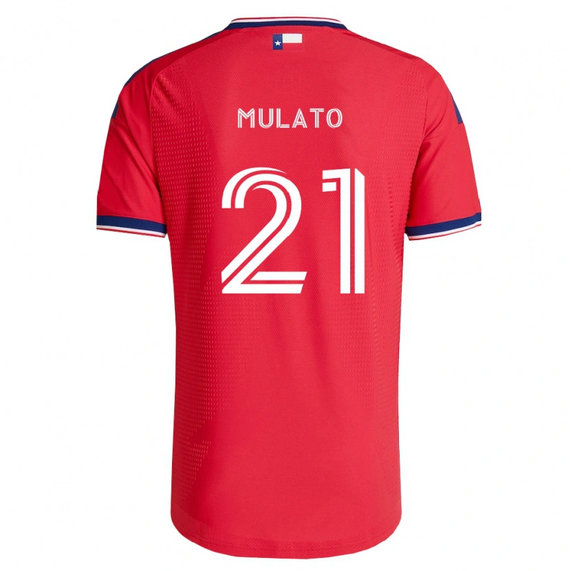 Danxen Men José Mulato #21 Red Blue White Home Jersey 2026/27 T-Shirt