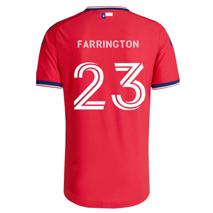 Danxen Men Logan Farrington #23 Red Blue White Home Jersey 2026/27 T-Shirt