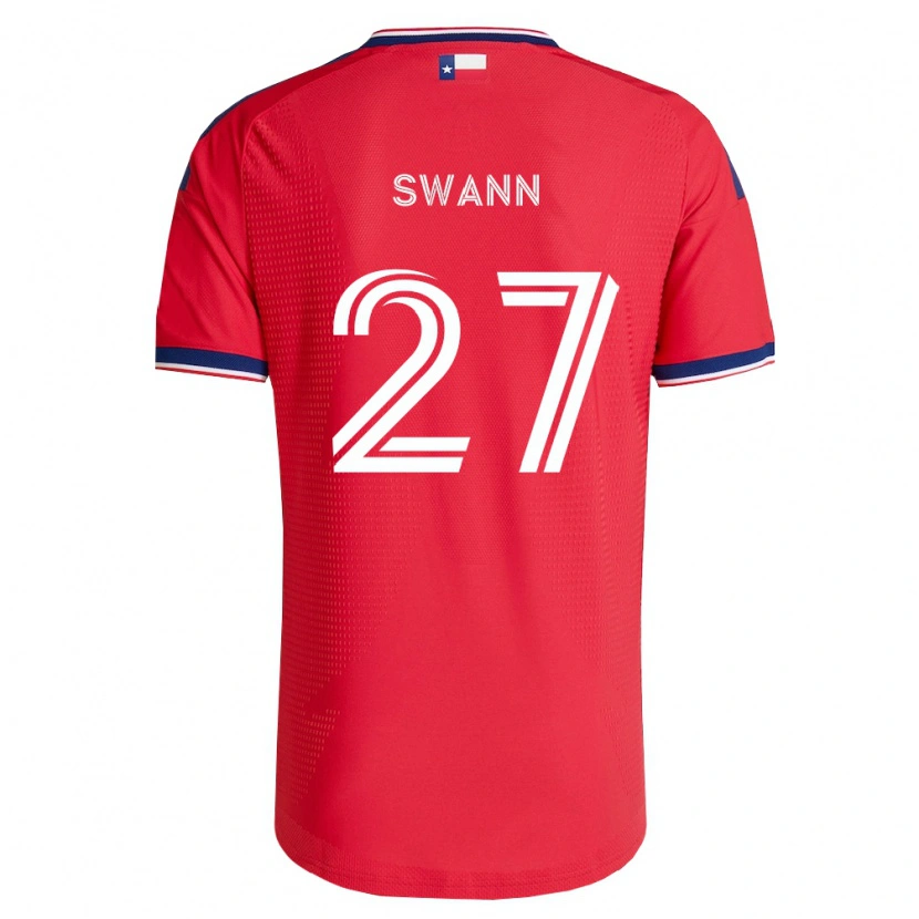 Danxen Men Caleb Swann #27 Red Blue White Home Jersey 2026/27 T-Shirt