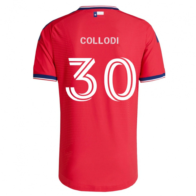 Danxen Men Michael Collodi #30 Red Blue White Home Jersey 2026/27 T-Shirt