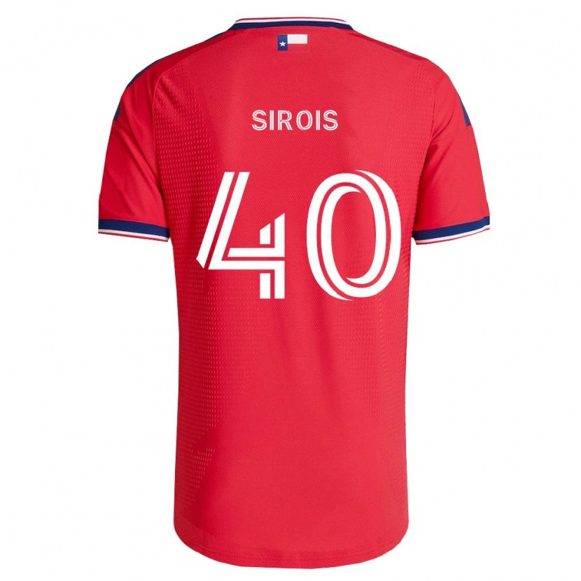 Danxen Men Jonathan Sirois #40 Red Blue White Home Jersey 2026/27 T-Shirt